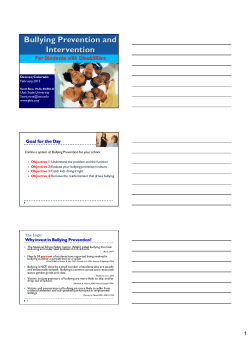 BP and Intervention for SWD