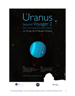 Uranus beyond Voyager 2