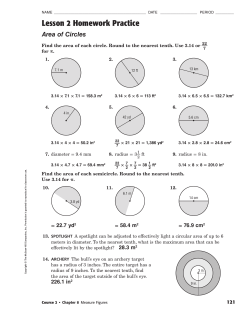 Lesson 2 Homework Practice