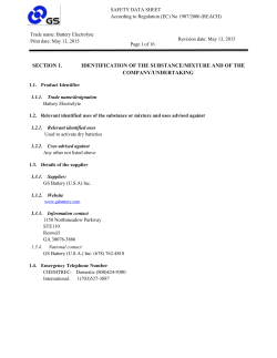 Battery Electrolyte - English