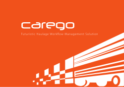 Futuristic Haulage Workflow Management Solution
