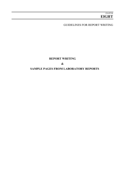 Chapter 8 - Department of Chemical Engineering