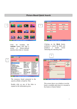 Picture-Based Quick Search