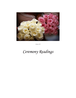 Ceremony Readings