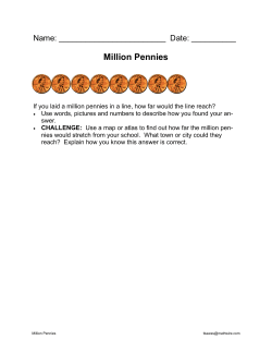 Million Pennies