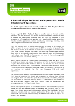 9 Squared adopts Zed Brand and expands U.S. Mobile