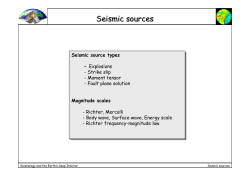 Seismic sources