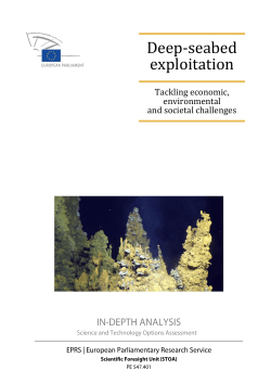 Technology options for deep-seabed exploitation