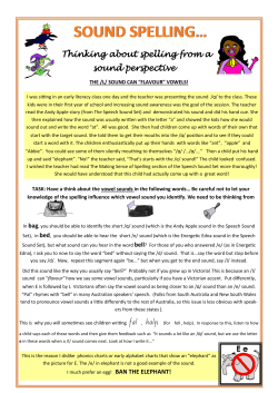 sound spelling&hellip;