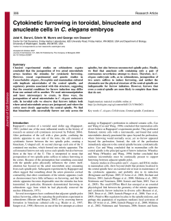 PDF + SI - George von Dassow