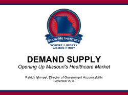 Free Market in Health Care - Show