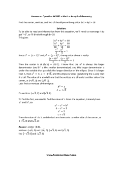Answer on Question #45382 &ndash; Math &ndash; Analytical Geometry Find the