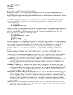 Structural Analysis of the Iliad