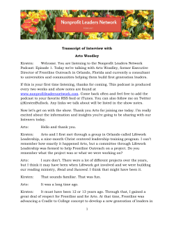 Arto Woodley Transcript - Nonprofit Leaders Network