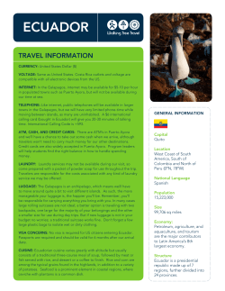 ecuador - Walking Tree Travel