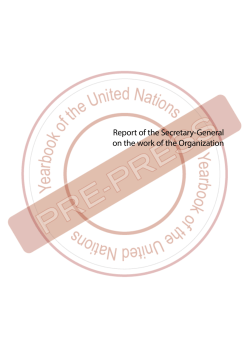 - The Yearbook of the United Nations