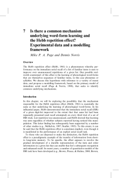 prelims 1..12 - Cognition and Brain Sciences Unit
