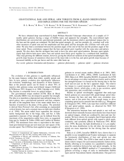 GRAVITATIONAL BAR AND SPIRAL ARM TORQUES FROM Ks