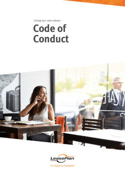 Code of Conduct