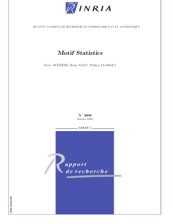 Motif Statistics - Algorithms Project`s Home Page