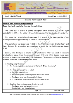 Second term English test Section one: Reading