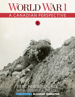 Teacher resource - Toronto Star Classroom Connection