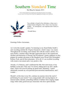 Another Bullying Pulpit - Southern Standard Time