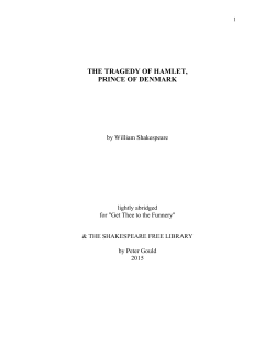 Check this script out! - SHAKESPEARE FREE LIBRARY