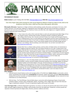 FOR IMMEDIATE RELEASE Media Contact: Laurie Froberg, 952