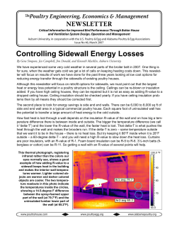 Controlling Sidewall Energy Losses