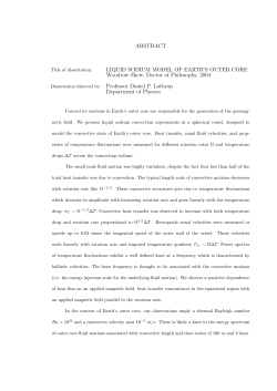 Liquid sodium model of earth`s outer core - Dan Lathrop