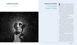 The Great Black Hope - Catamaran Literary Reader