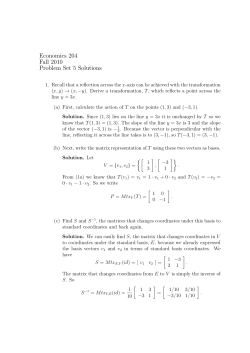 Economics 204 Fall 2010 Problem Set 5 Solutions