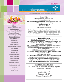 Newsletter - Stella Maris