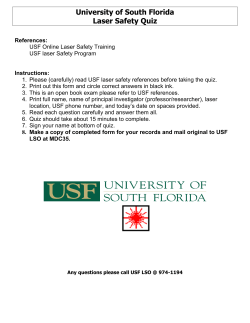 Quiz - USF Health - University of South Florida