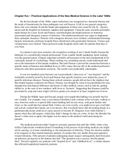 Chapter five ~ Practical Applications of the New