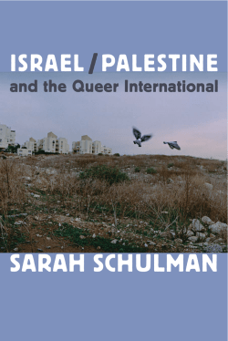 Sarah Schulman - Duke University Press
