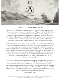 Astrolabe Brand Card 2016