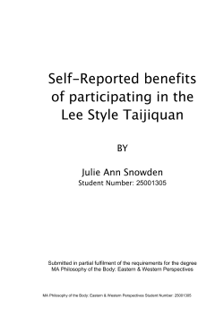 JULIE SNOWDEN - Research Repository