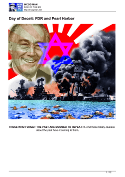 Day of Deceit: FDR and Pearl Harbor