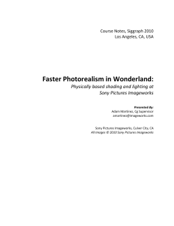 Faster Photorealism in Wonderland