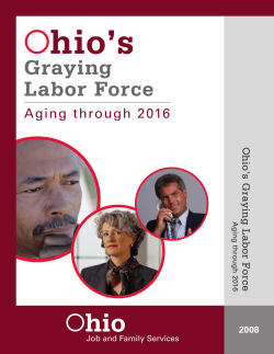 Ohio`s Graying Labor Force: Aging through 2016