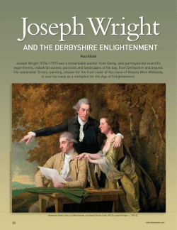 and the derbyshire enlightenment
