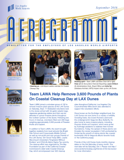 Team LAWA Help Remove 3,600 Pounds of Plants On Coastal