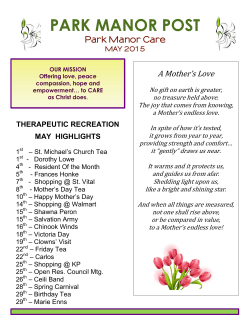 park manor post - Park Manor Personal Care Home