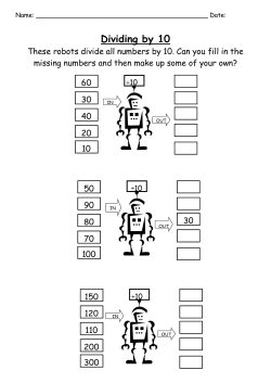 dividing by 10 robots.pub