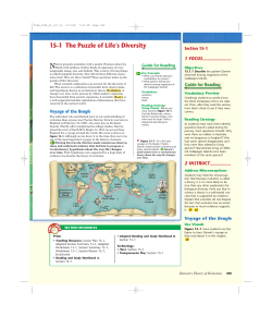 15&ndash;1 The Puzzle of Life`s Diversity Nature presents