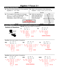 TEST 1 - Pacent Learning Solutions