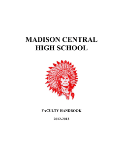 madison central high school - Madison County Schools