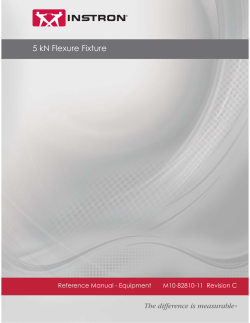 Flexure Fixture Guide